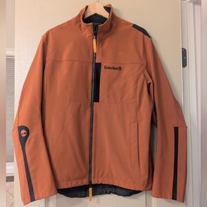 Timberland Orange Softshell Hudson Jacket - Size M